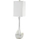 Canada 40 inch 100.00 watt Silver Table Lamp Portable Light